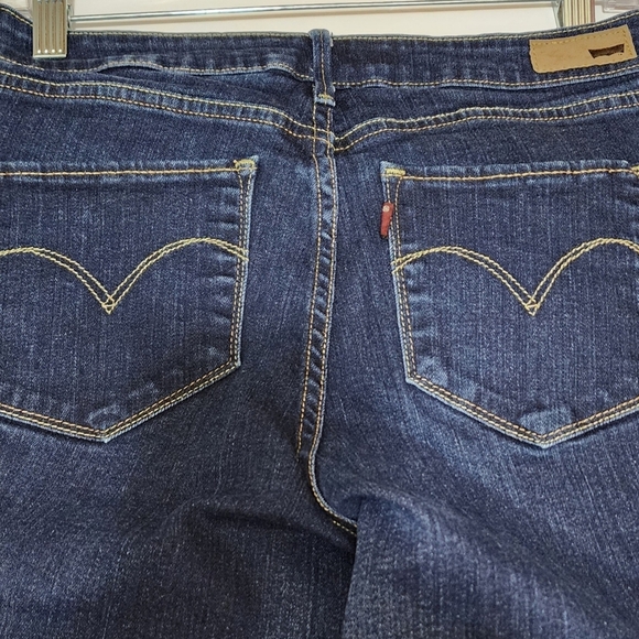 Levi's Denim - Levi's Jeans Women's 12 31x30 Boot Cut Bold Curve Classic Rise Dark Blue